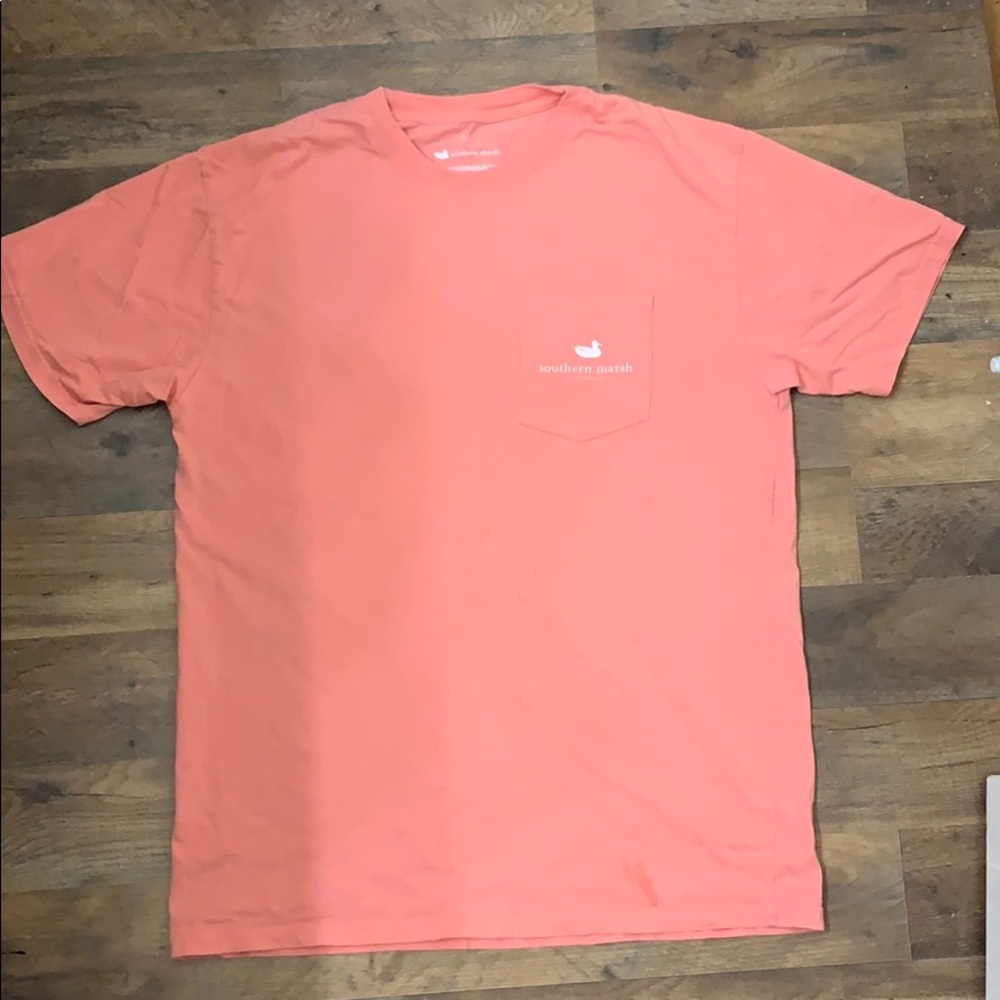 Southern Marsh Blue Marlin Fishing Tee